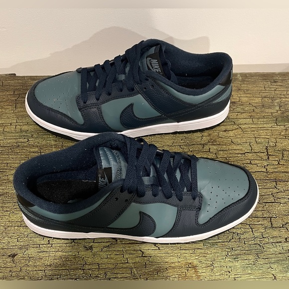 Nike Dunk Low Mineral Slate/Armory Navy Size 11 EUC - Picture 6 of 6